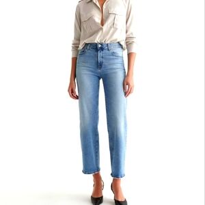 AG Saige Wide Leg Crop High Rise  Women's Jeans